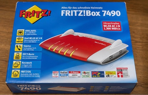 Fritz box 7490 wlan - fritz!box,
