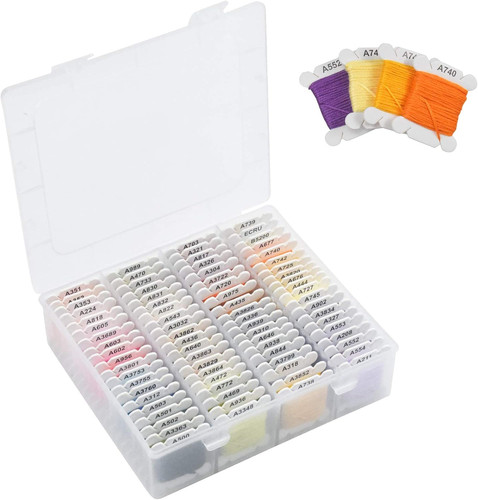 Stickgarn set farben - stickgarn,