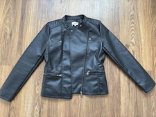 Jacke Mädchen Kunstleder 152