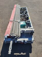 Gebrauchtes Baugerüst/ Dachfanggerüst Stahl 32m² Layher/Assco/MJ/Alfix