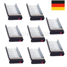 8x3.5" SAS SATA Tray Caddy For HP DL385 DL380 DL360 ML370 ML350 G6 G7 373211-001