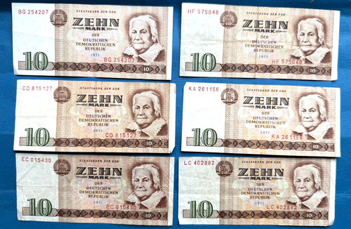 Ddr mark schein - 10,