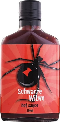 Schwarze witwe habanero - schwarze,
