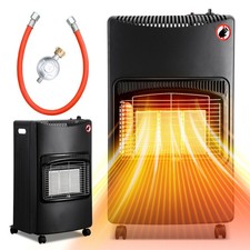 Gasheizung Heizstrahler Gasheizer Mit Rädern 4200W Gasofen Heizgerät Infrarot