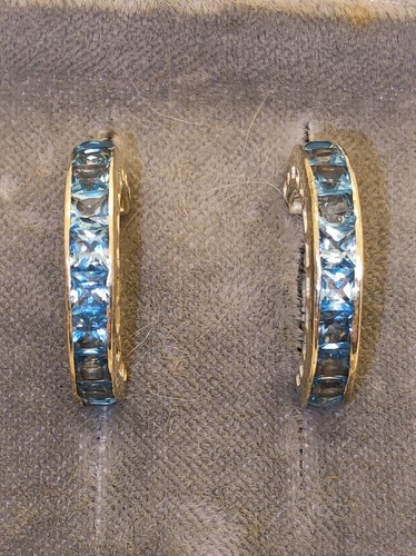 925 silber blautopas - silber,