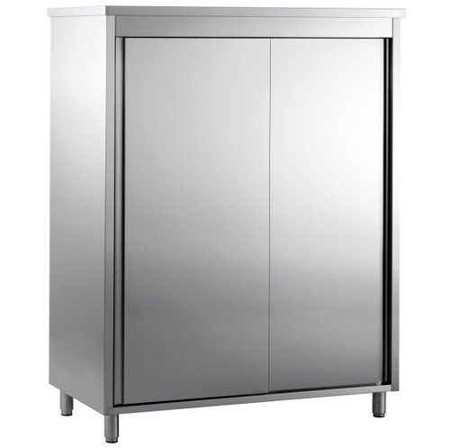 Edelstahl geschirrschrank - edelstahl,