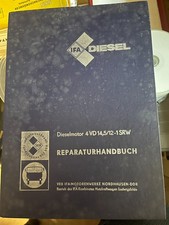 Reparaturhandbuch für den IFA Dieselmotor 4VD14,5/12-1SRW