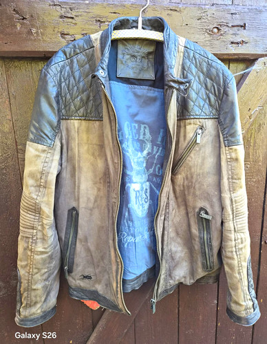 Camp david herren lederjacke - camp,
