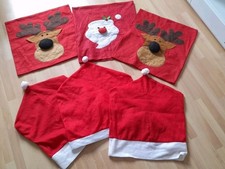 6 Stuhlhussen Weihnachten