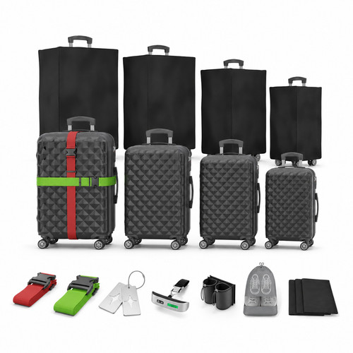 Koffer set tlg m l - koffer, 4-tlg.