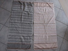Handuch 2 Stück 46x105 cm Belday Home top Qualität lachs + grau