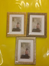 Bilderrahmen in silber, gold