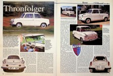 Oldtimer Praxis 1620) NSU Prinz II mit 20PS Restaurierung - ein interessanter Be