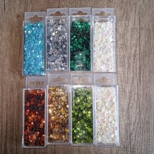 8x Bastelpailetten 6 mm –