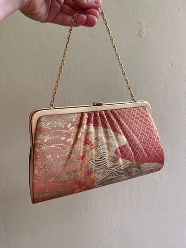 Vintage kimono tasche clutch - kimono-tasche, /