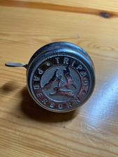 Fahrrad-Klingel - "Marke: Tripad-Paderborn", - 50er Jahre, verchromt - original