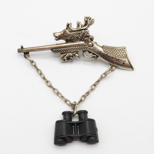 Vintage jäger hutanstecker - jäger,