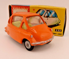 CORGI TOYS 233 * HEINKEL ECONOMY CAR * 1:43 * ORANGE  * OVP * 1961
