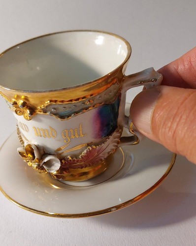 Porzellan set prunk tasse - porzellan-set, prunk-tasse