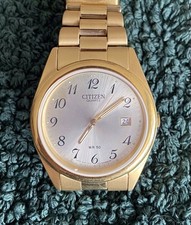 Citizen Armbanduhr Herren Gold