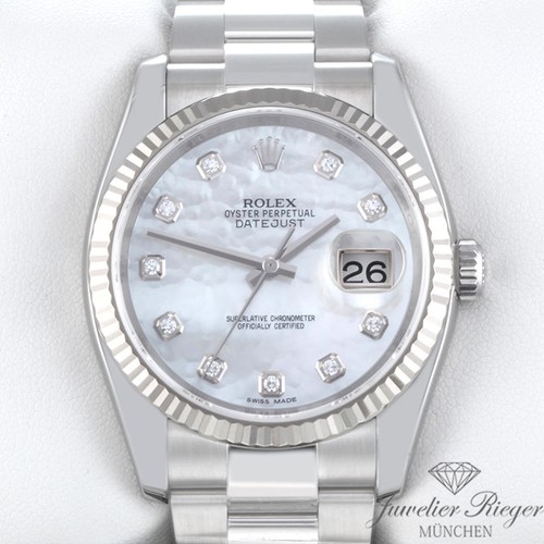 Rolex datejust 116234 stahl - rolex,