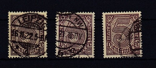 Ax037 dienstmarke d 33 - nr.,