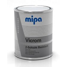 MIPA Vicrom 2-Schicht-Basislack - Chrom, 1L 1 Liter Farbe 24201 0003