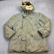 N 3B Jacke Erwachsene Medium Grün Army Cold Parka Schnorchel USAF Outdoor...