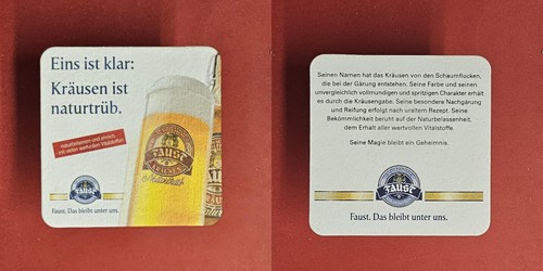 Faust kräusen ist - faust, naturtrüb