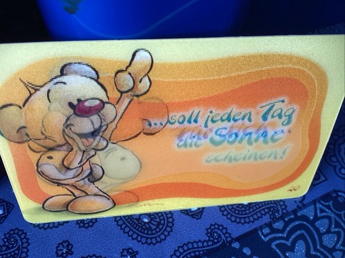 Diddl sammelkarte motiv galupy - motiv,