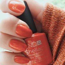 CND Shellac Fine Vermillion 7,3 ml Neu Nagellack Top Super Qualität UV LED
