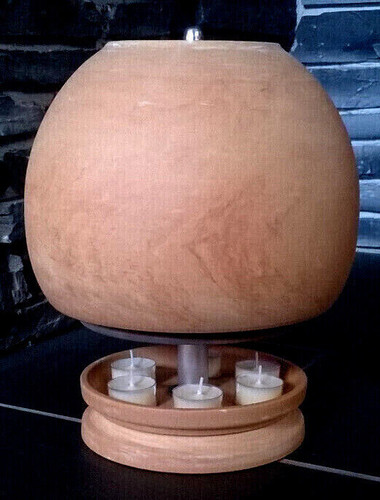 Xxl kugel teelichtofen terra - kugel,