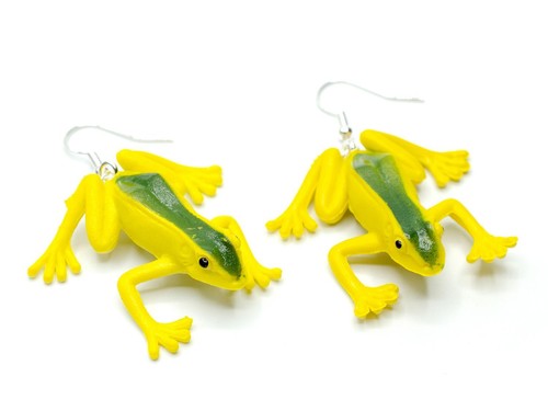 Frosch ohrringe miniblings - ohrringe,