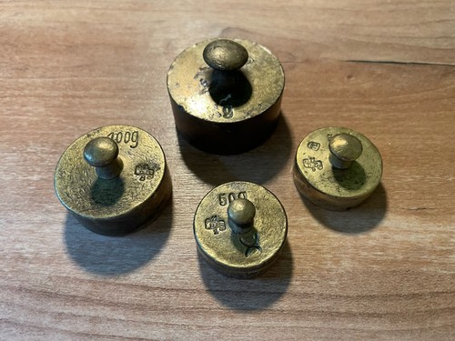 Alte messing gewichte - alte,
