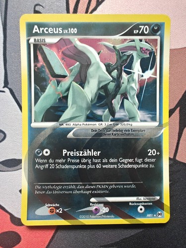 Arceus 100 holo - arceus,