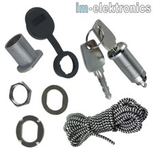 Notentriegelung von außen +Schutzkappe schwarz für Torantrieb Garagentor Antrieb