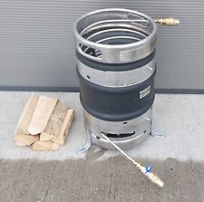 Poolheizung EDELSTAHL Feuertonne Spirale Edelstahlrohr 12x1mm 15m 32mm Poolsch.