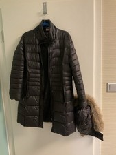 Frieda & Freddies Thermolite Damen Steppmantel Gr.42 Schwarz Fellkaputze ❣️ Top