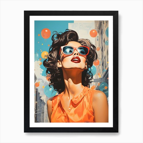 Pop frau kunst - pop, und