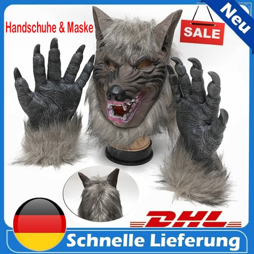 Halloween maske horror wolf - maske,