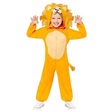 (PKT) (9908794) Child Lion All In One Costume Gr. 128  Faschingskostüm Löwe
