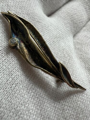 Vintage jungendstil brosche - vintage,