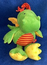 Kuscheltier Sigikid Drache Kli Kla Klecks 40124 grün / gelb