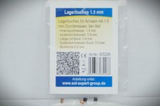 Sol-Expert 63226 Lagerbuchse 1.5 mm 4 Stück geeignet z.B. Faller Car NEU in OVP