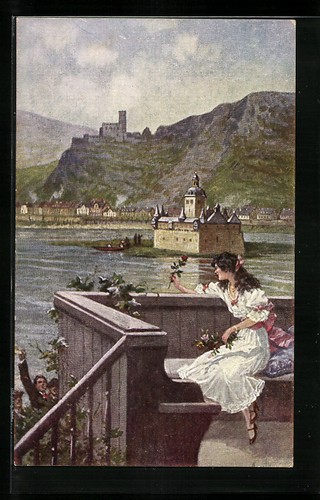 Künstler arthur thiele - künstler-ak,