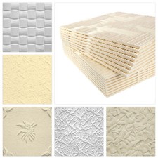 Marbet Styropor Deckenplatten EPS 6 versch. Dekore in 3 Farben 50x50cm Sparpaket