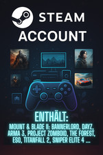 Steam Zugang – 125 Games |