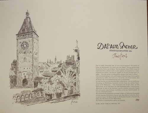 Karl graf das alte - alte, speyer