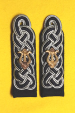 Schulterstücke Musikinspizient der Kriegsmarine Repro