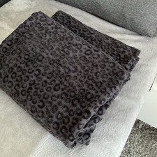 Set 2  Stück Dusch  -Badehandtuch  Black 100x150 cm